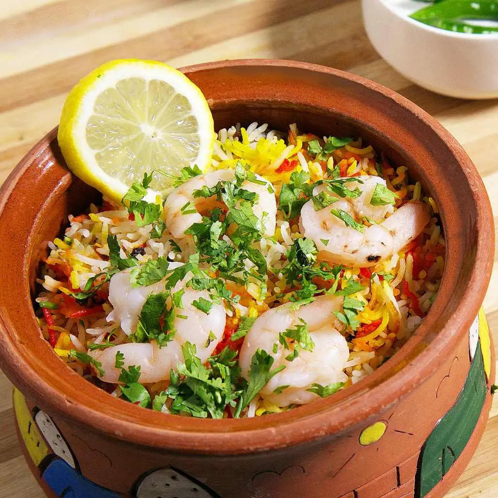 Prawns Biryani